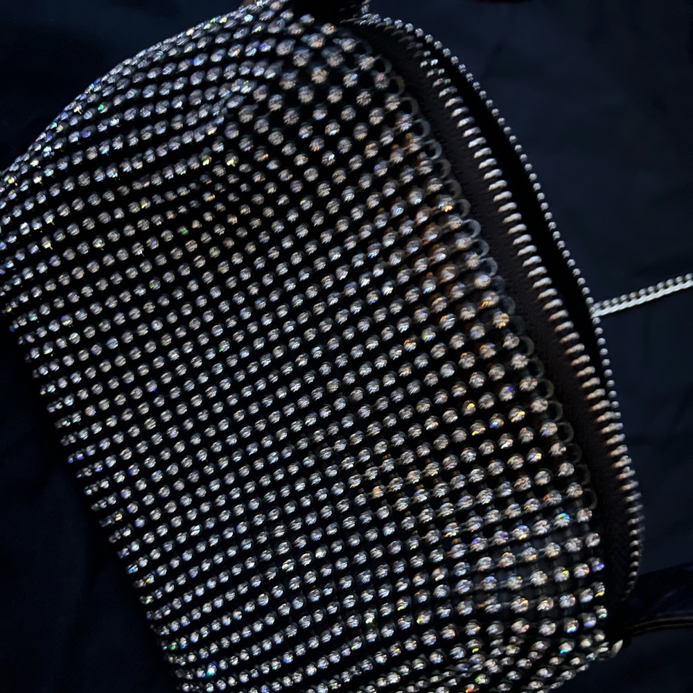 Shoulder/ Crossbody Rhinestone Purse - Picture 2 of 2